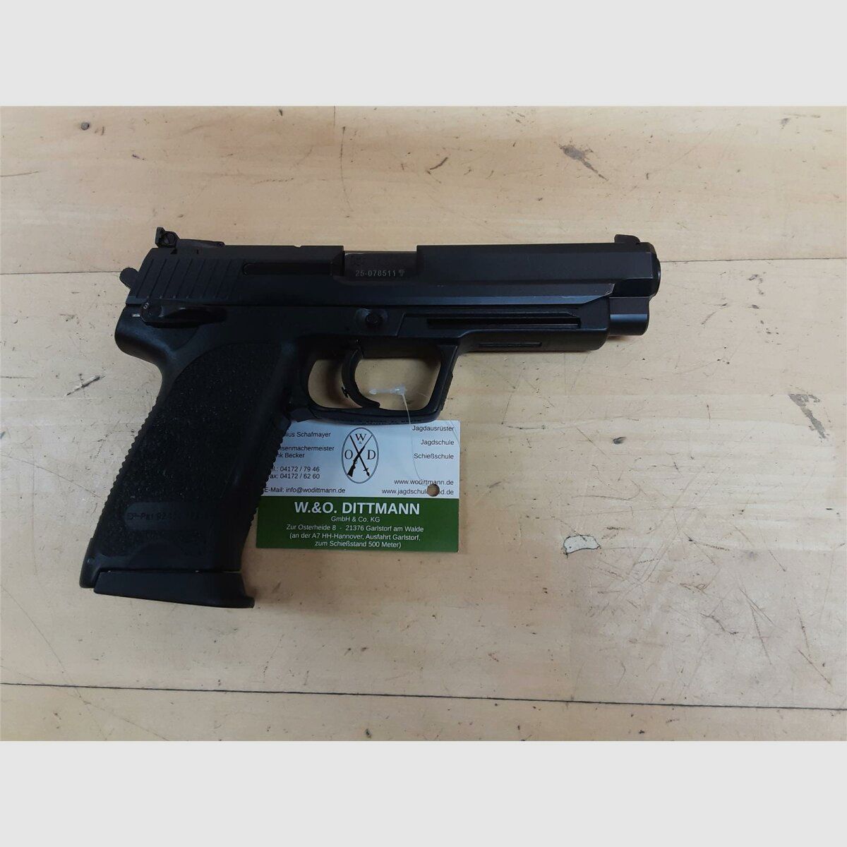 Heckler&Koch USP Expert Pistool Kal.: .45Auto
