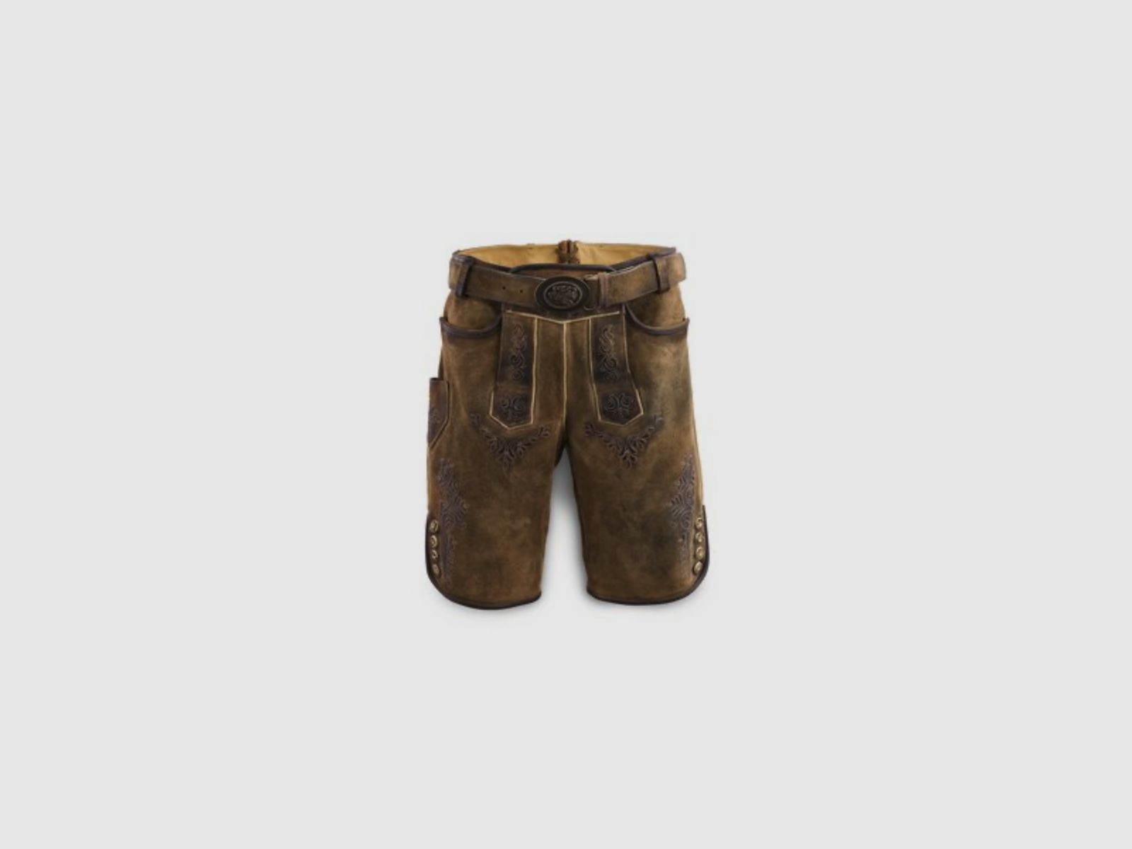 MADDOX Rolli Lederhose Zirbe Anitk