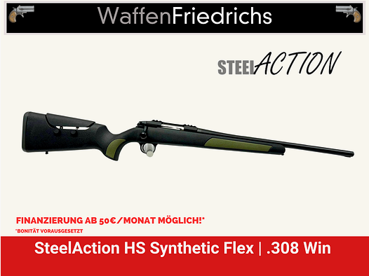 SteelAction HS Synthetic Flex avec joue réglable - WaffenFriedrichs