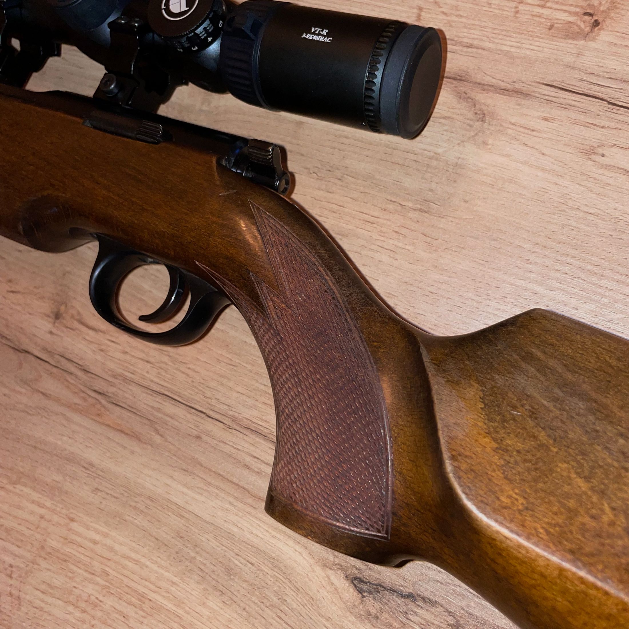 Einzellader KK Büchse Jung Roland Mod. Hubertus mit Optik