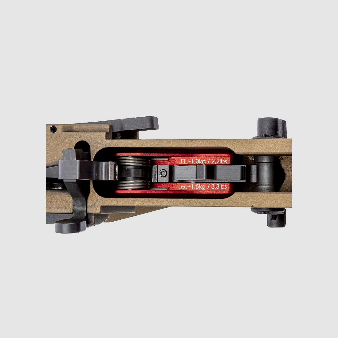 ERATAC Trigger für AR-Plattform Curved Trigger (rundes Abzugszüngel)