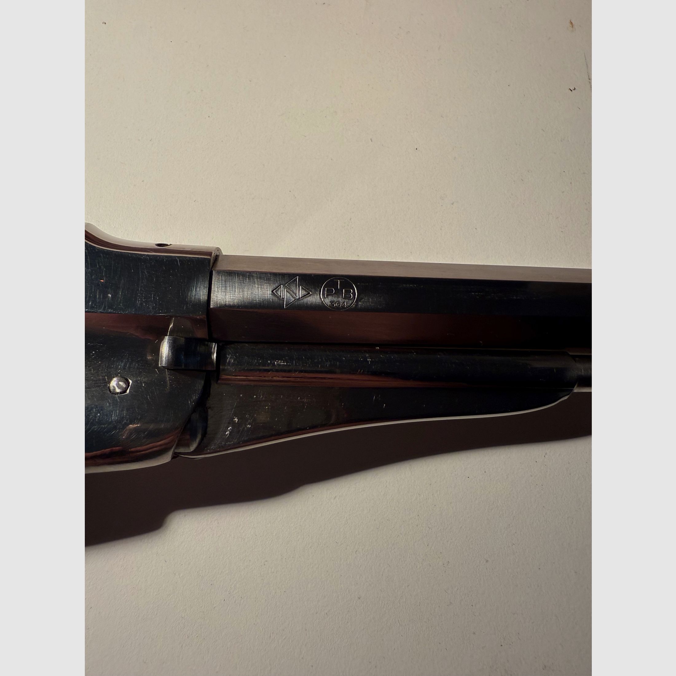 Western Remington New Army 9mm Knall Edelstahl