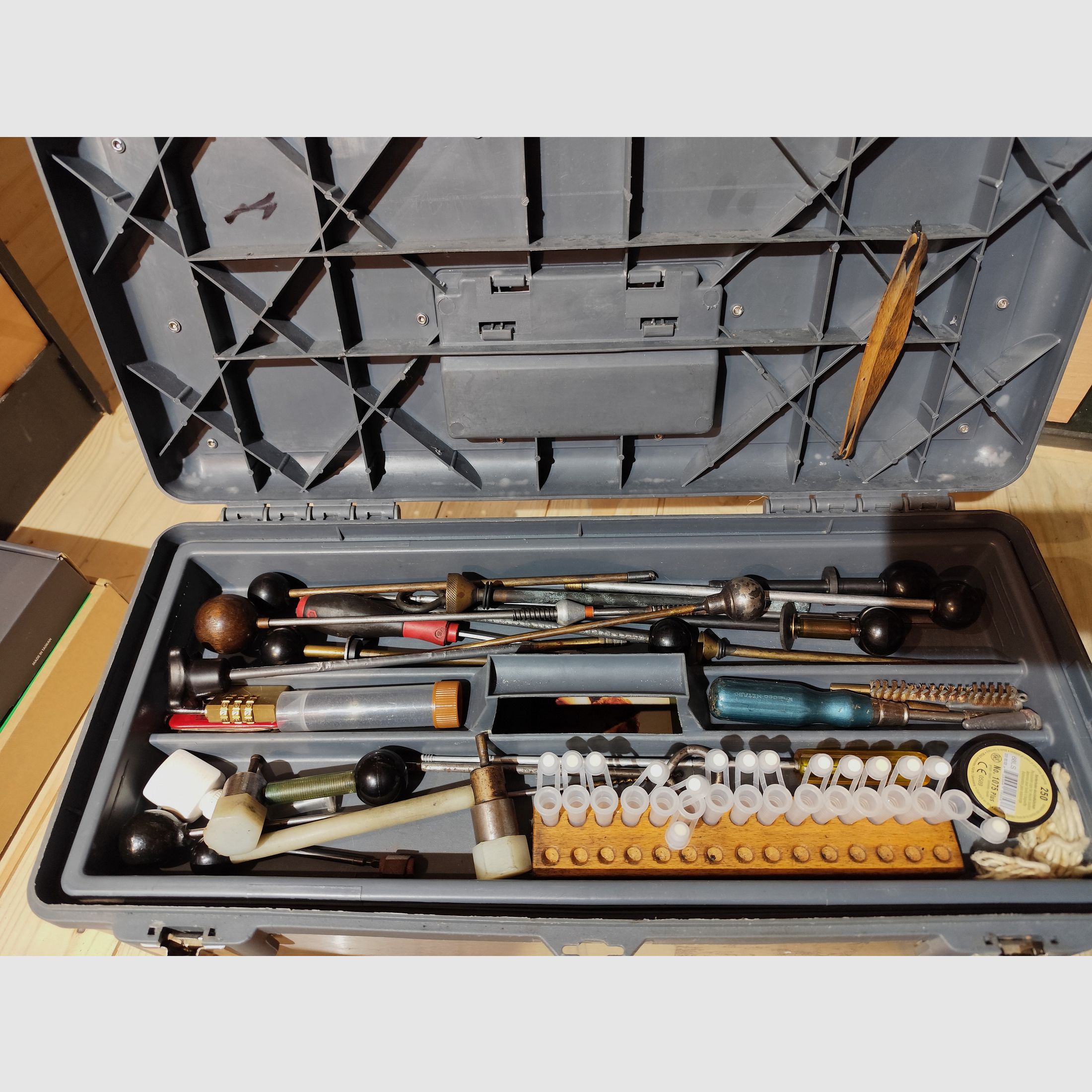 Front-loading pistol percussion Derringer .45 + .41 black powder