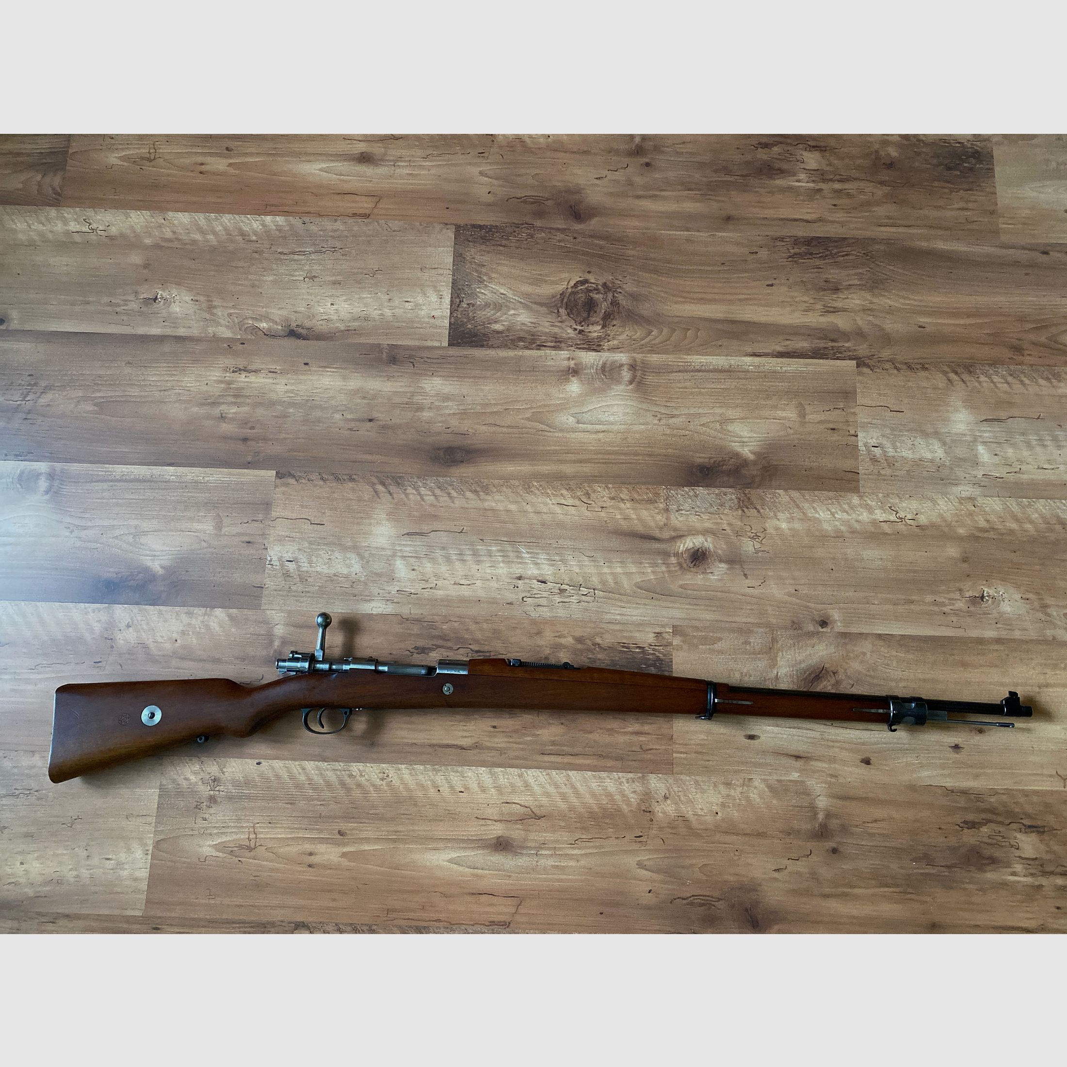 Liquidation of my collection: bolt-action rifle Mauser Model Brasilien 1908 Cal. 7x57, image 1 of 4