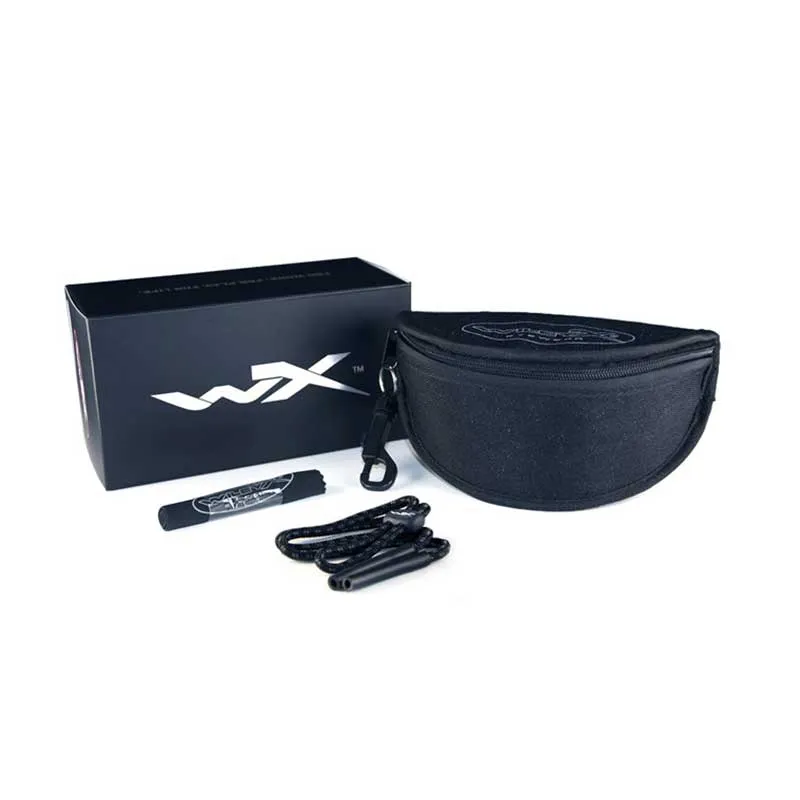 Shooting glasses Wiley X VAPOR 2.5 COMM Grey/Clear/ Rust Black Frame, image 7 of 8
