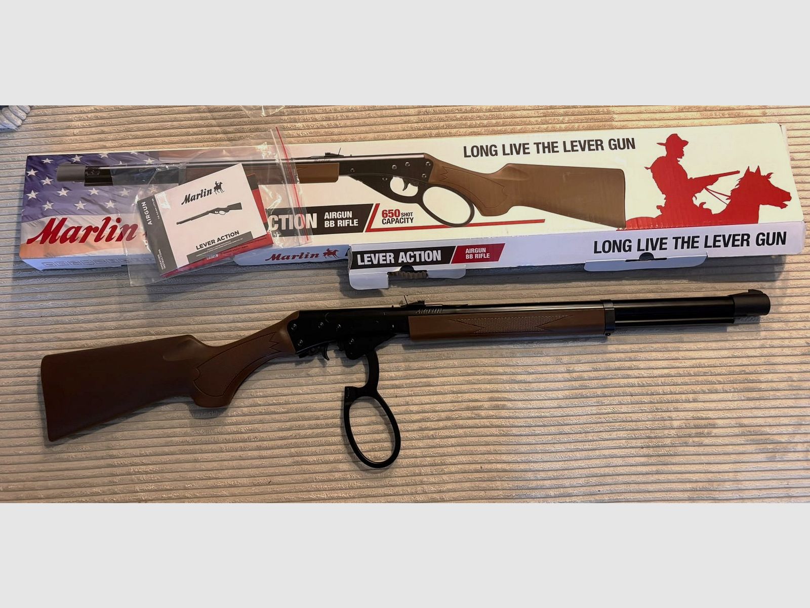 WINCHESTER STYLE Marlin UHR 4.4 mm BB neu