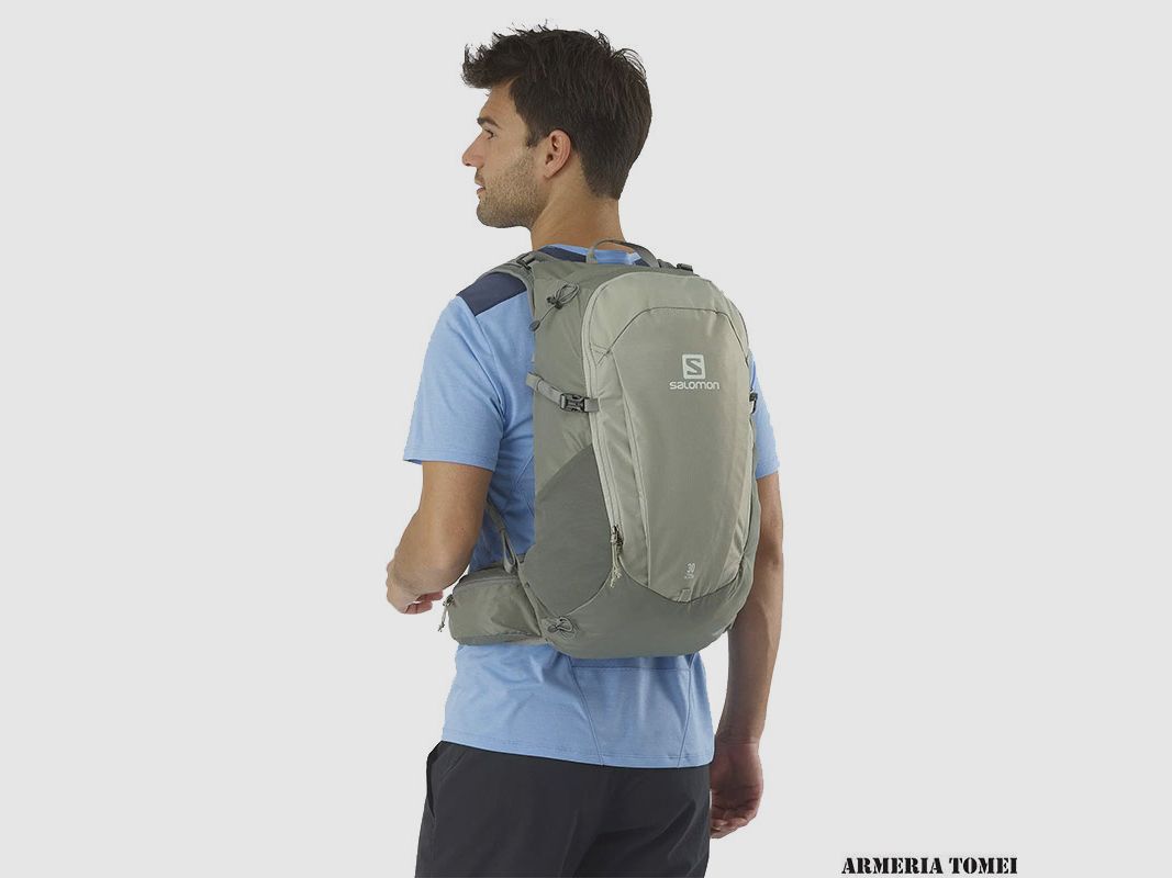 SALOMON – PLECAK – TRAILBLAZER 30 Wrought Iron / Sedona Sage, zdjęcie 3 z 5