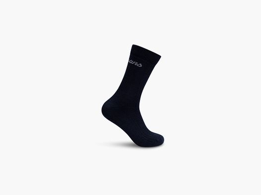 Bergans Allround Warm Merino Chaussettes en Laine Rembourrées Dark Navy 35-37