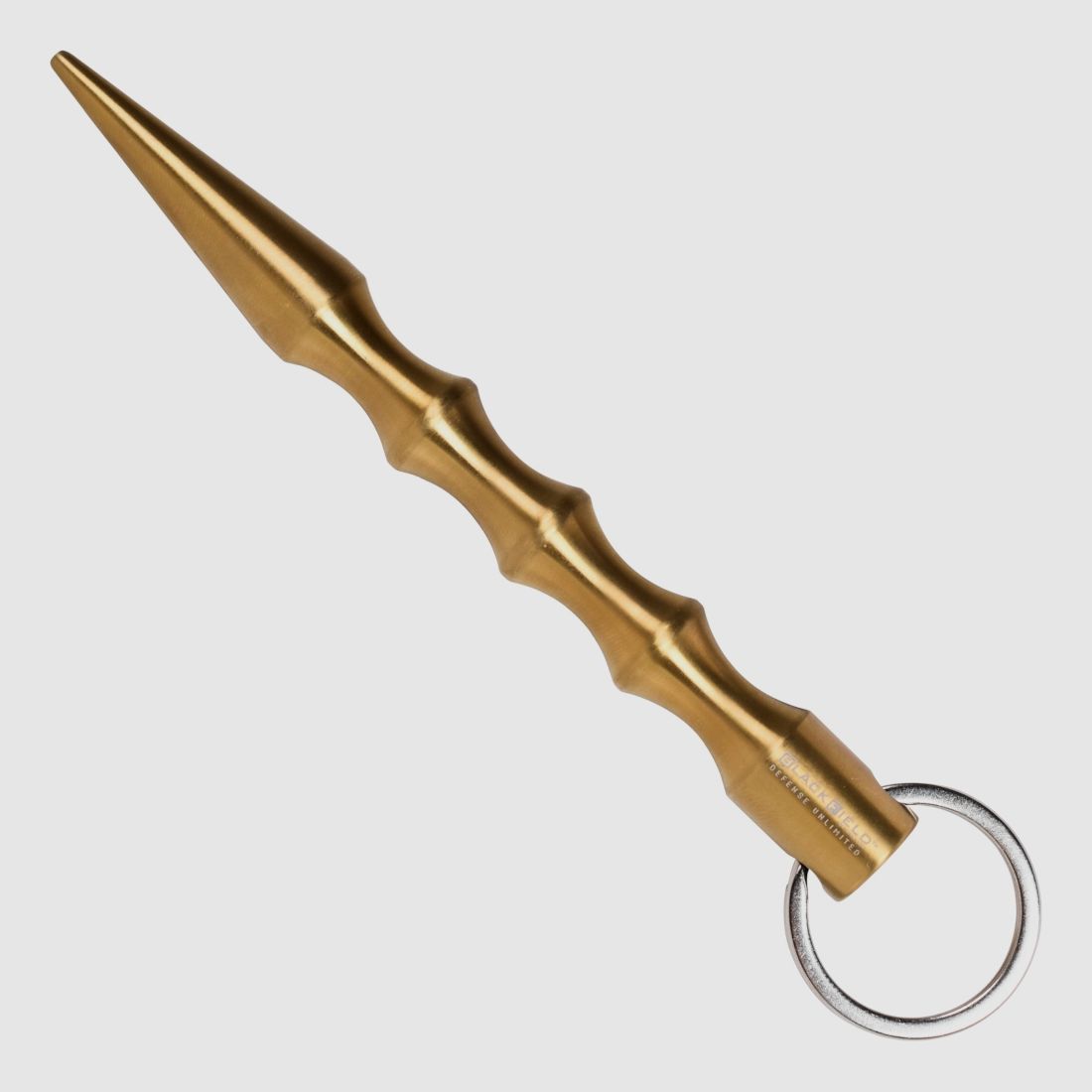 BlackField Kubotan Stahl goldfarben