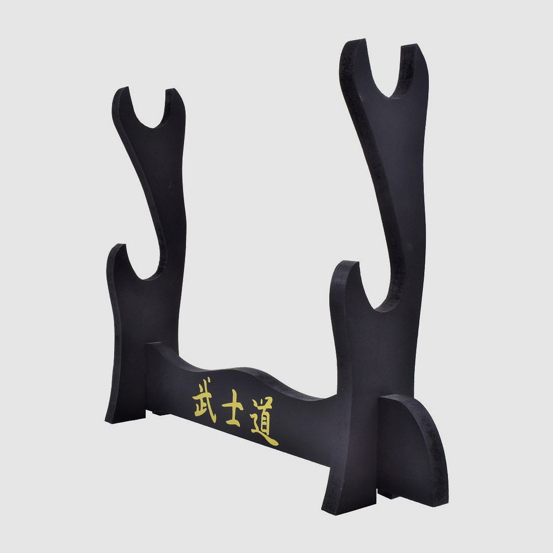 Stojak na miecze czarny matowy na 2 miecze