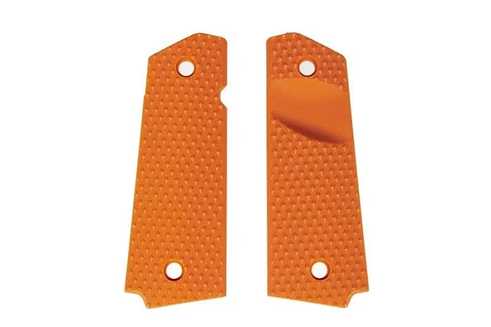 Orangefarbene Diamond-Polymergriffschalen für Colt-1911-Pistolen, Bild 1 von 4