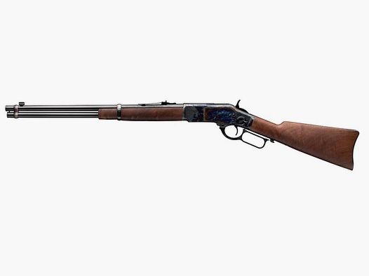 WINCHESTER Unterhebelrepetierbüchse Model 1873 Competition Carbine High Grade 20" , buntgehärtet