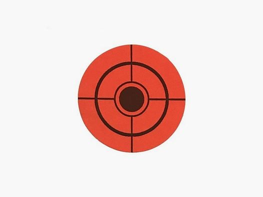 Target Sports Ronde Oranje Schietstickers – 250 Stuks