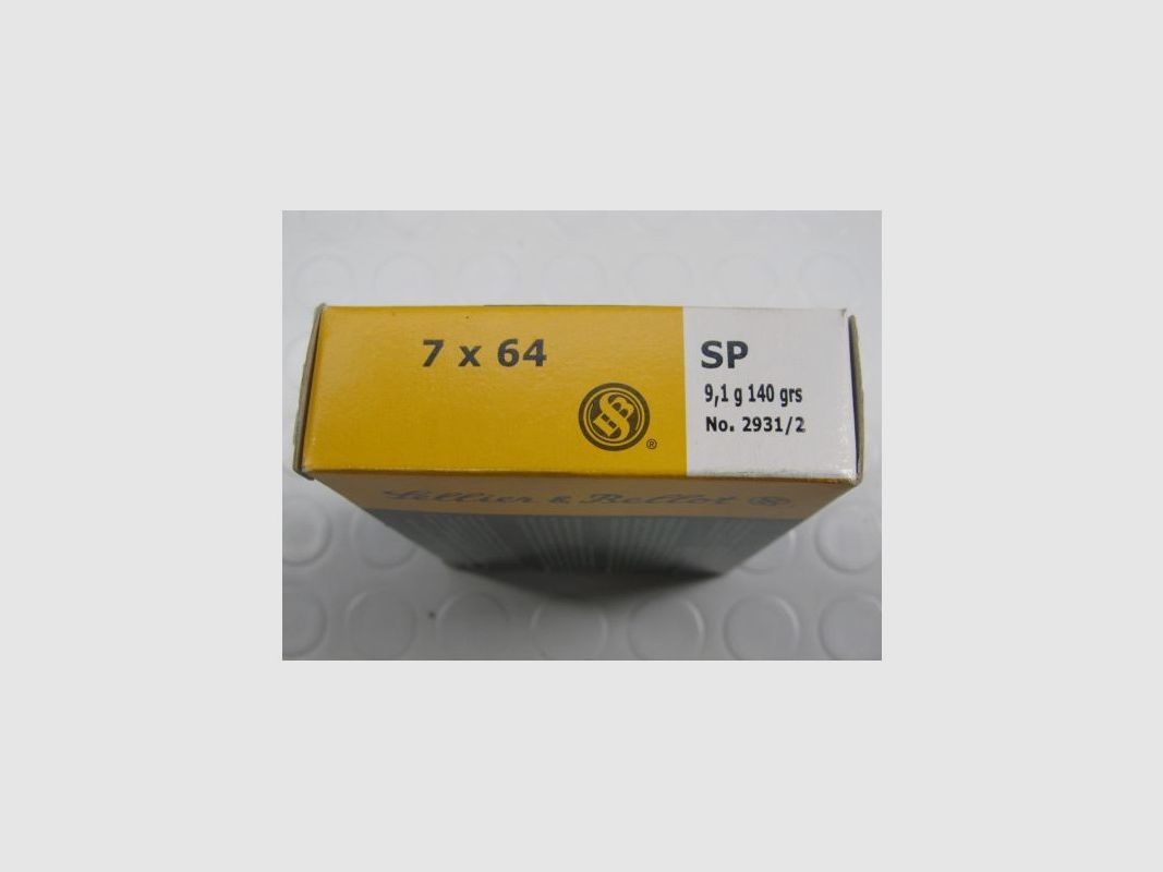 S&B CARICHE 7 X 64 SP 140 GR, immagine 2 di 2