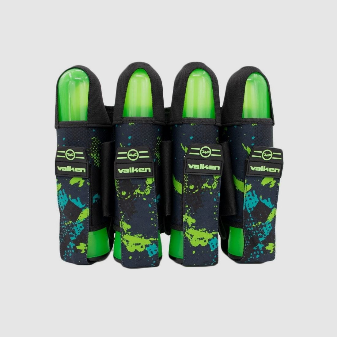 Valken Fate GFX 4+3 Paintball Battlepack (Green Abstract)