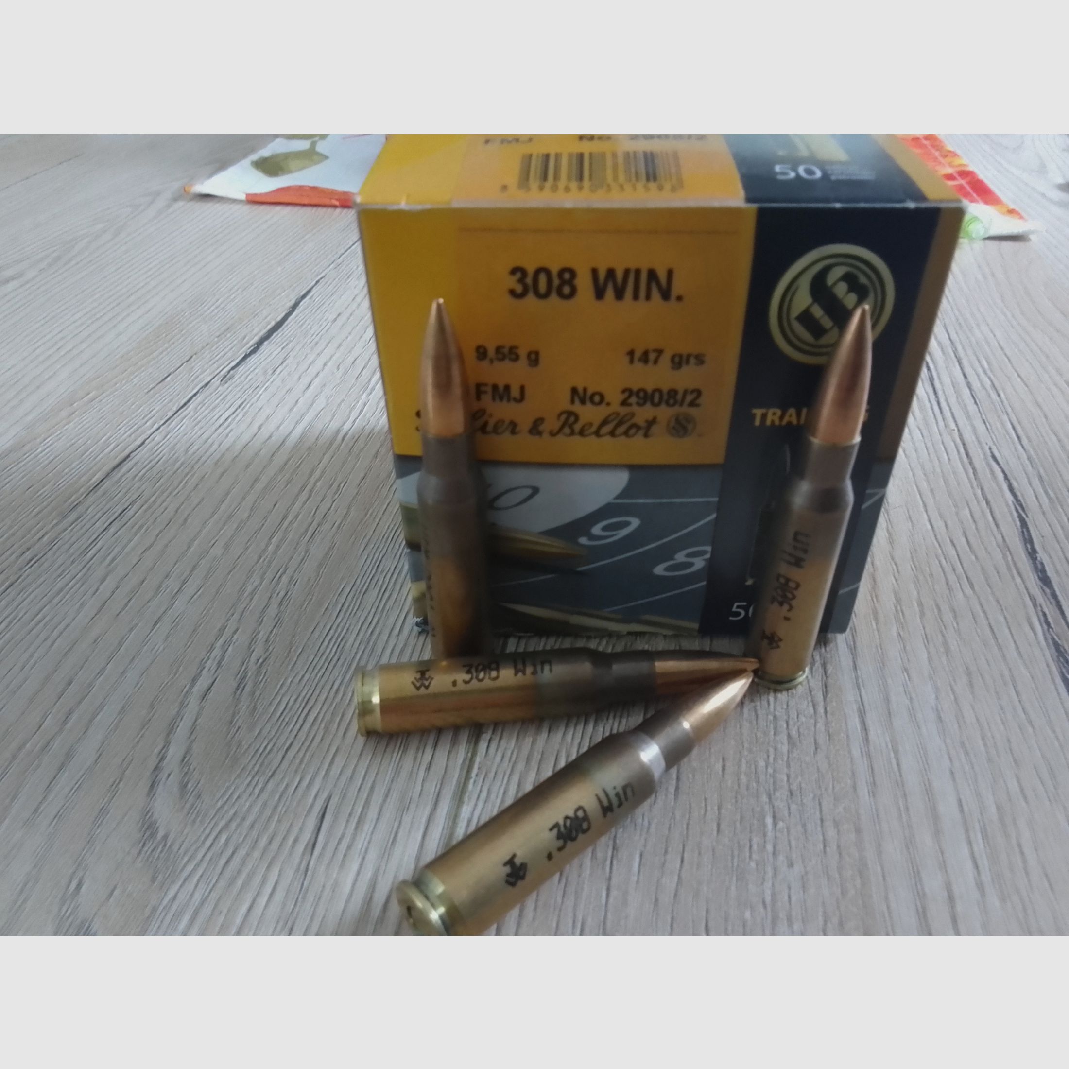 S&B 308 Win.
