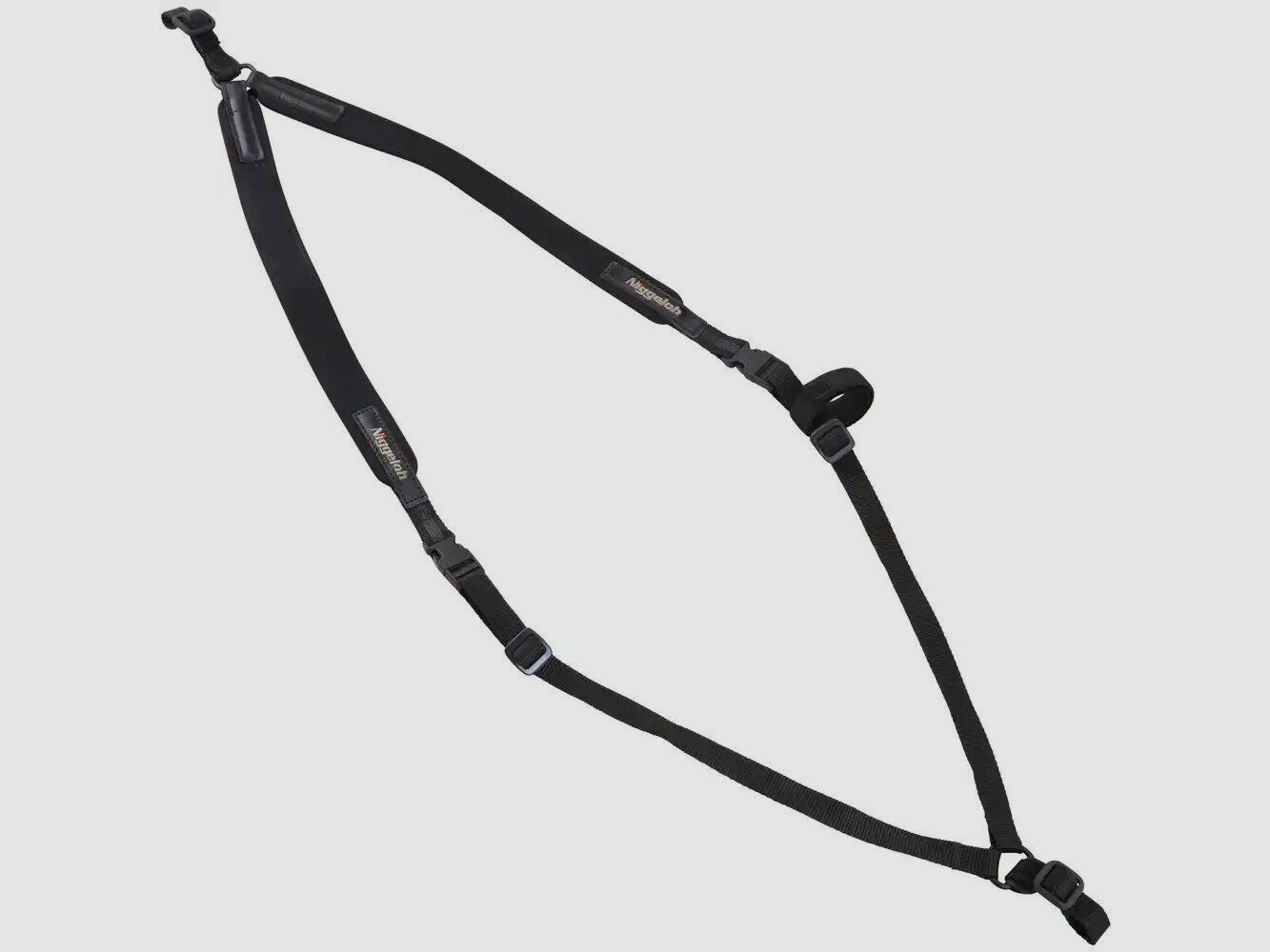 Niggeloh Cinghia per fucile Neoprene / Nero Cinghia per fucile
