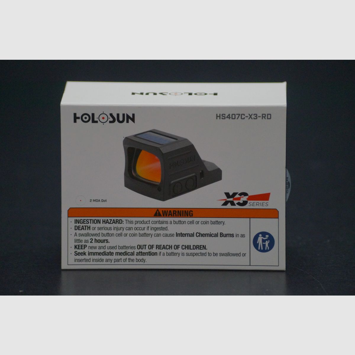 Holosun HS407C X3 2 MOA Red Dot, image 5 sur 5