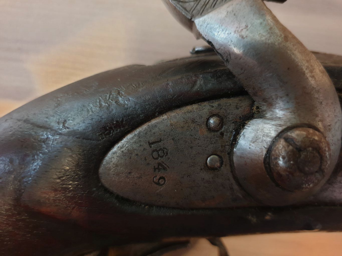 Englische Militärpistole von 1849