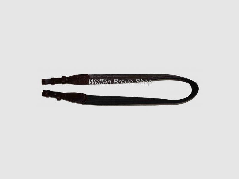 Fritzmann Gewehrriemen aus kräftigem Leder, 33 mm breit