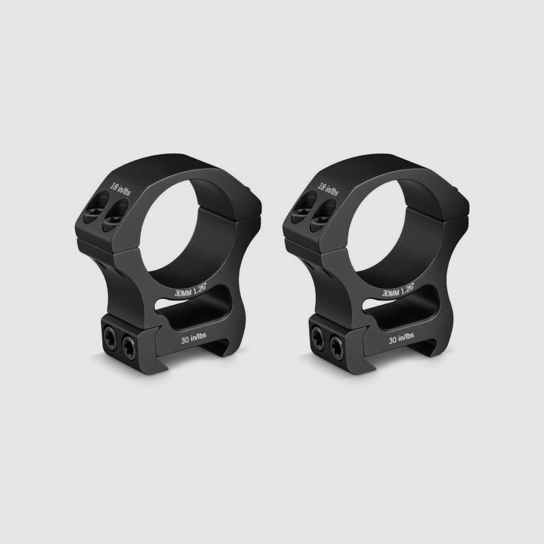 VORTEX PRO RING MOUNT 30 MM BH HIGH 17 MM