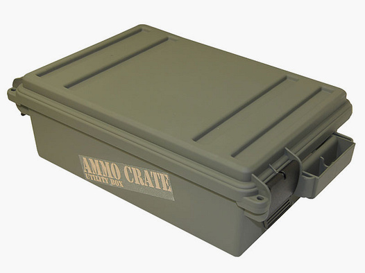 MTM Caja de Transporte ACR4-18 con Tapa Plegable, Verde Oliva