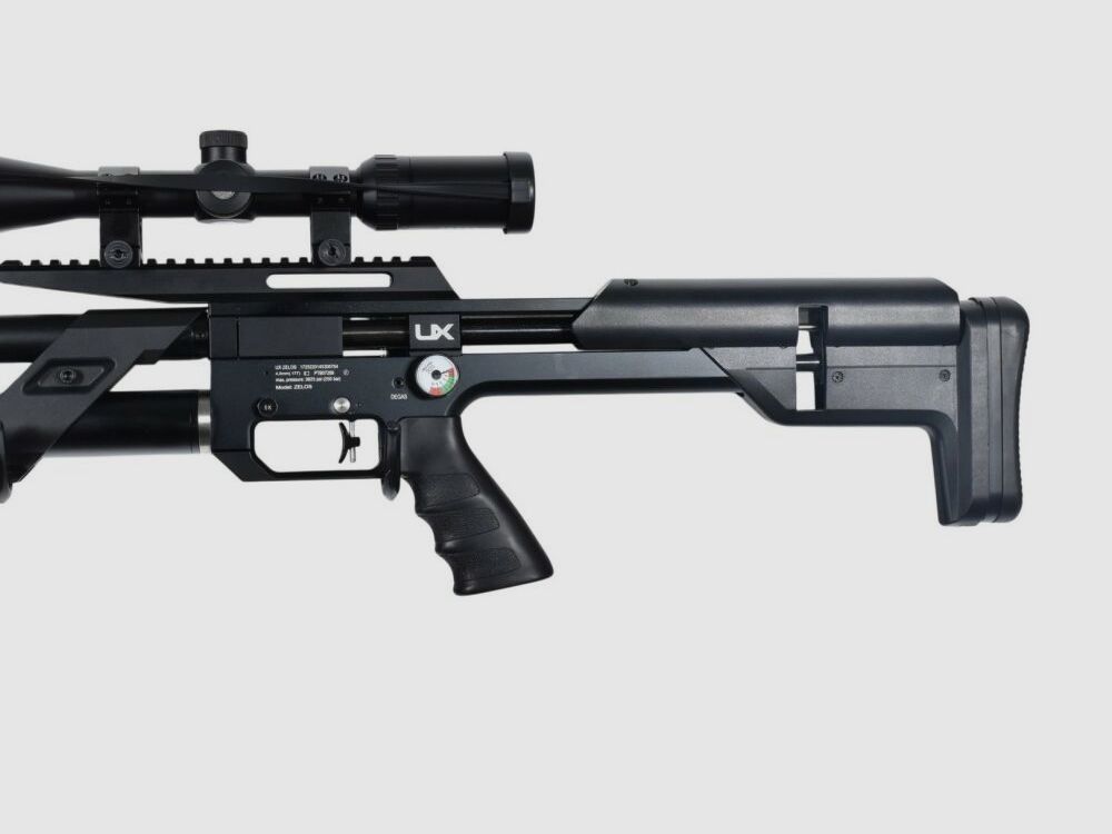 UX UX Zelos BLK Bundle Hawke ZF, Silencer,