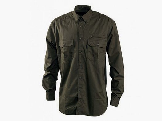 Evan bamboo shirt adventure green