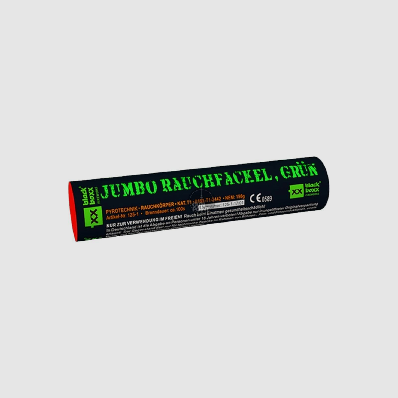 Blackboxx Jumbo Rauchfackel 100 Sek. - Grn