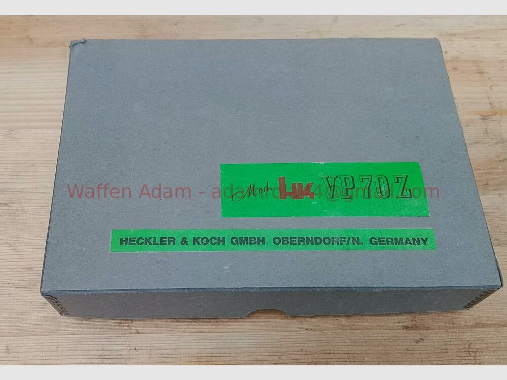 Heckler & Koch VP 70 Z Volkspistole