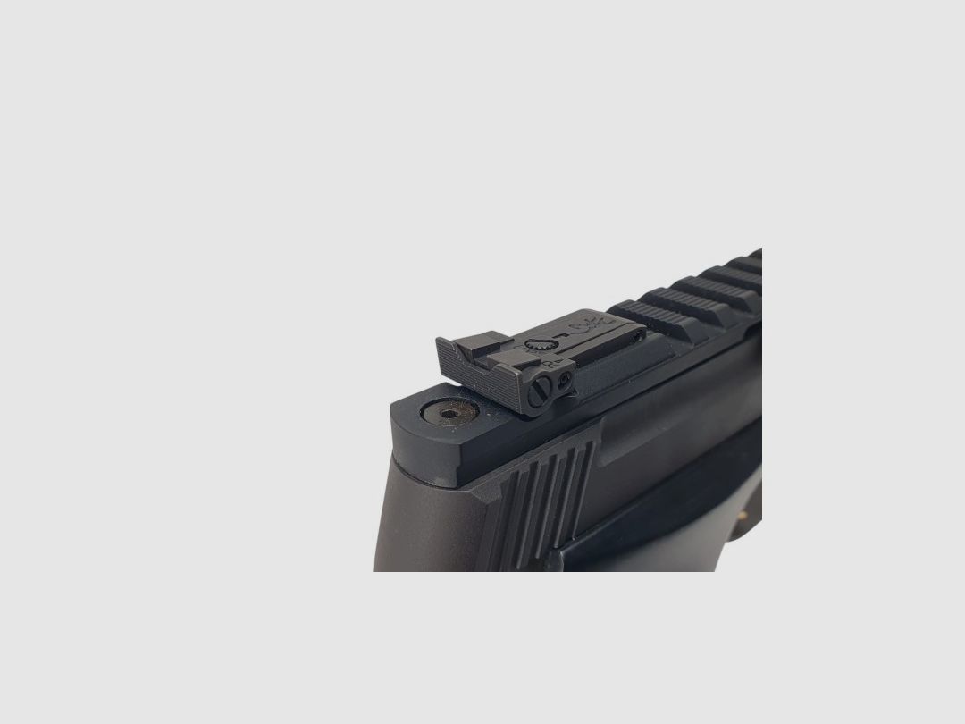 USED - BROWNING BUCK MARK BLACK LABEL PISTOL .22LR THREADED + 2 MAGAZINES, image 7 of 11