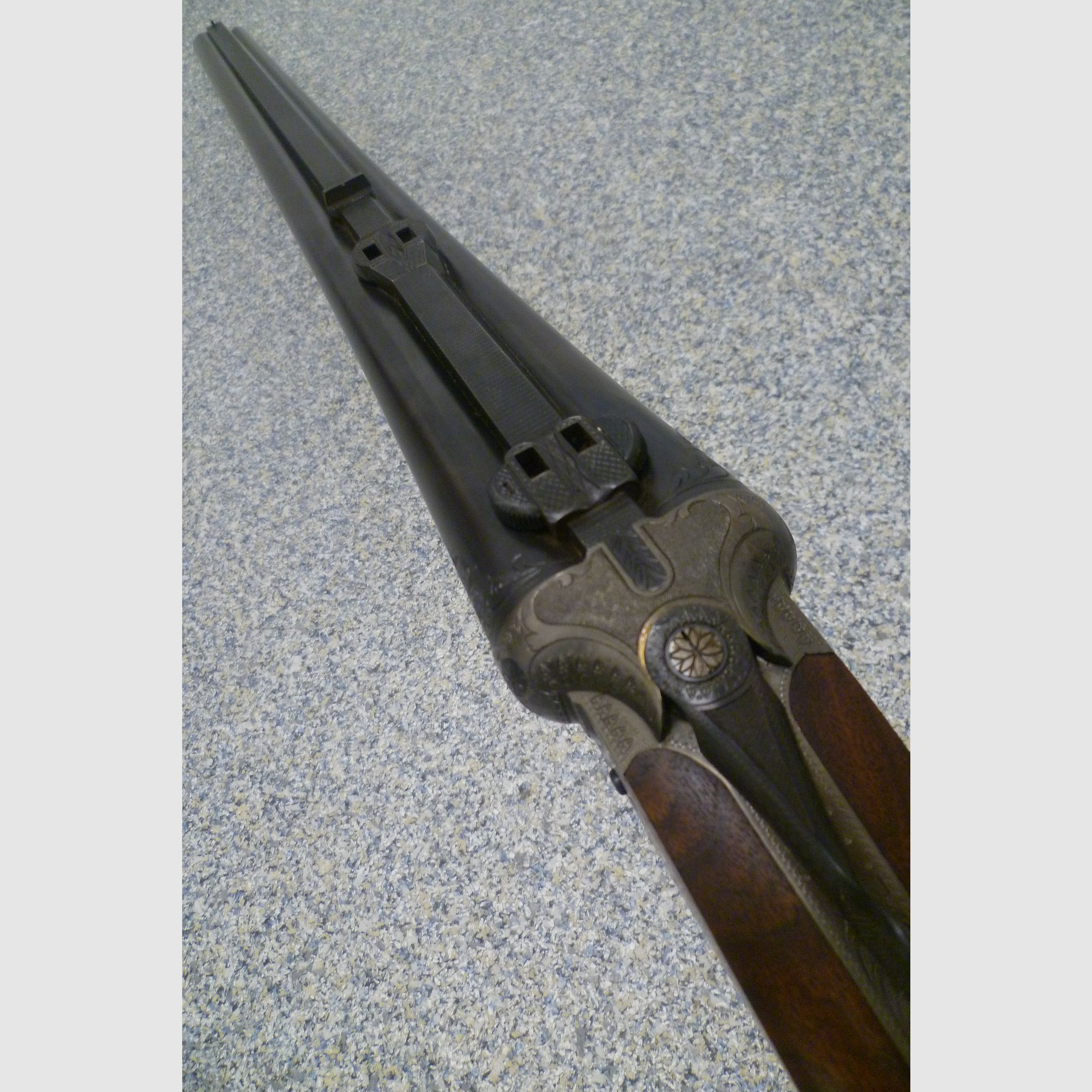 Breech-loading shotgun Bühag 12/70 & 8x57IRS