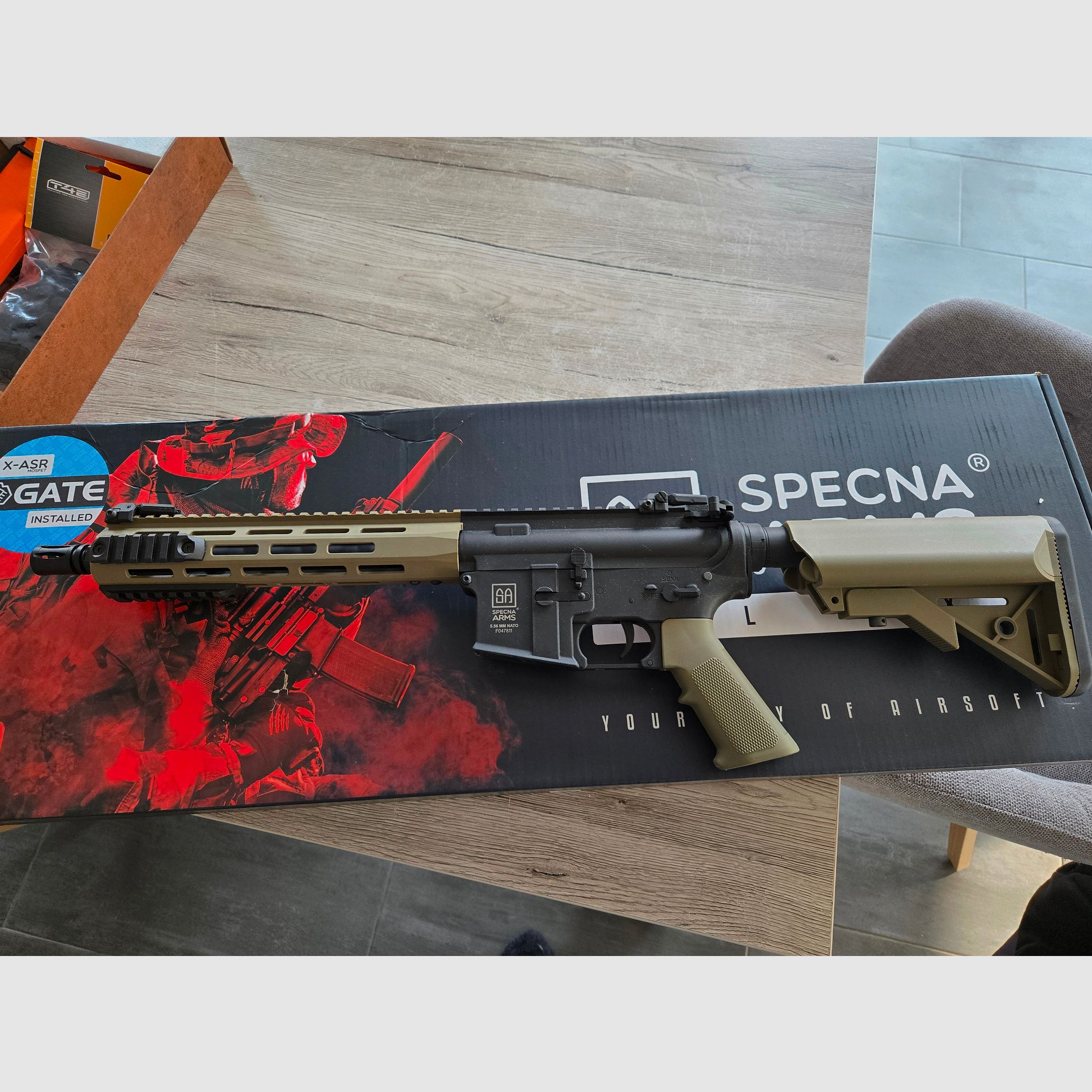 Specna Arms SA-F03-XASR-HT Airsoft 6mm BTG Custom 