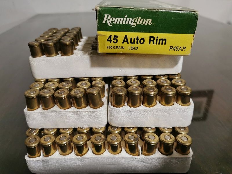 .45 Auto Rim Remington 230 gn. Blei