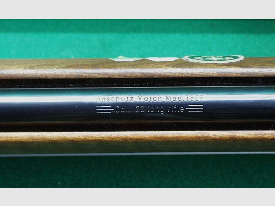 Anschütz 1807 match rifle Mod.1807, with diopter