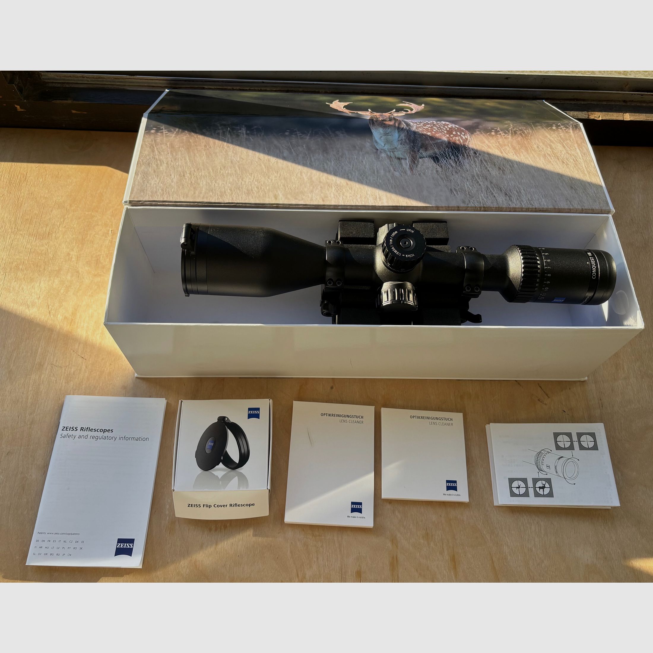 Zeiss V6 2-12x50 with ASV riflescope