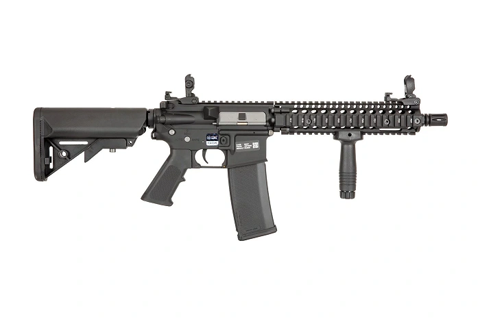 Carabina ASG Daniel Defence MK18 SA-E19 EDGE – negra, imagen 35 de 46
