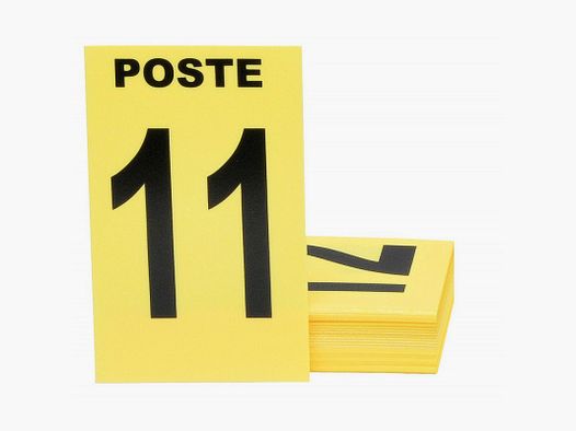 JEU DE 24 CARTES DE POSTE JAUNE + 3 NEUTRES JAUNE