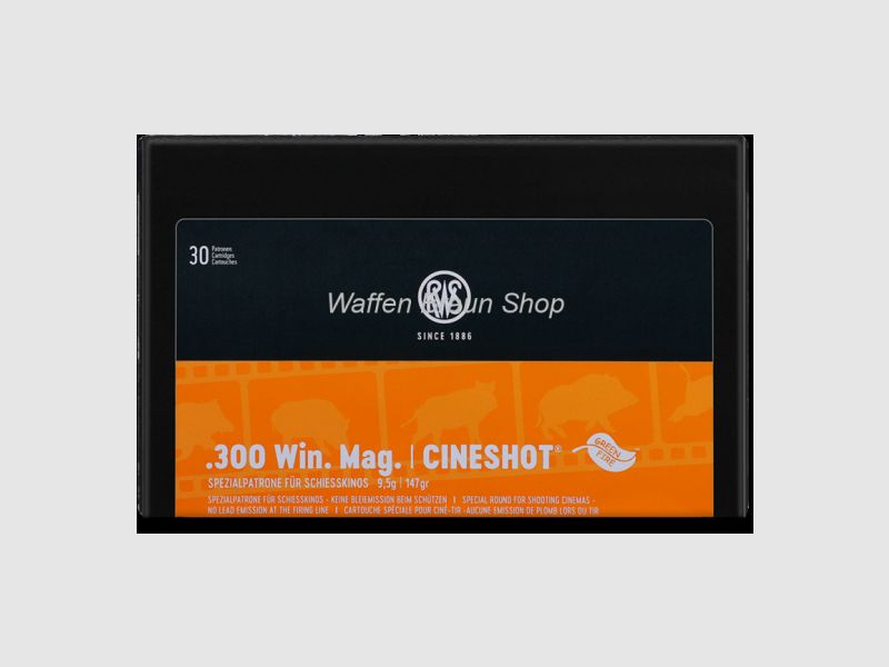 CINESHOT RWS .300 WIN MAG 9,5G 30ER