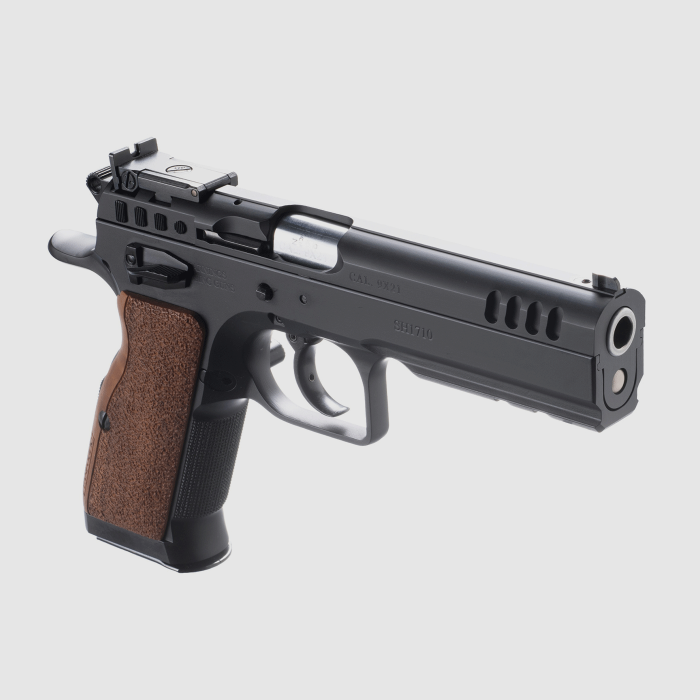 PISTOLA – TANFOGLIO STOCK III 9×19 16C. + 1 Cargador, imagen 4 de 6