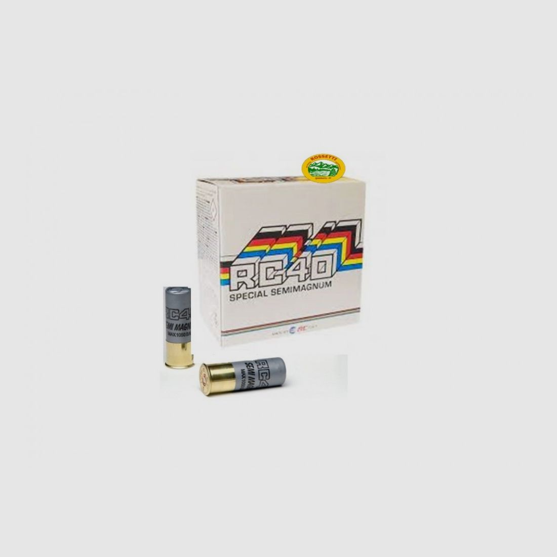 RC Patronen RC40 Semimagnum Kal. 12 pb.4 Packung mit 25