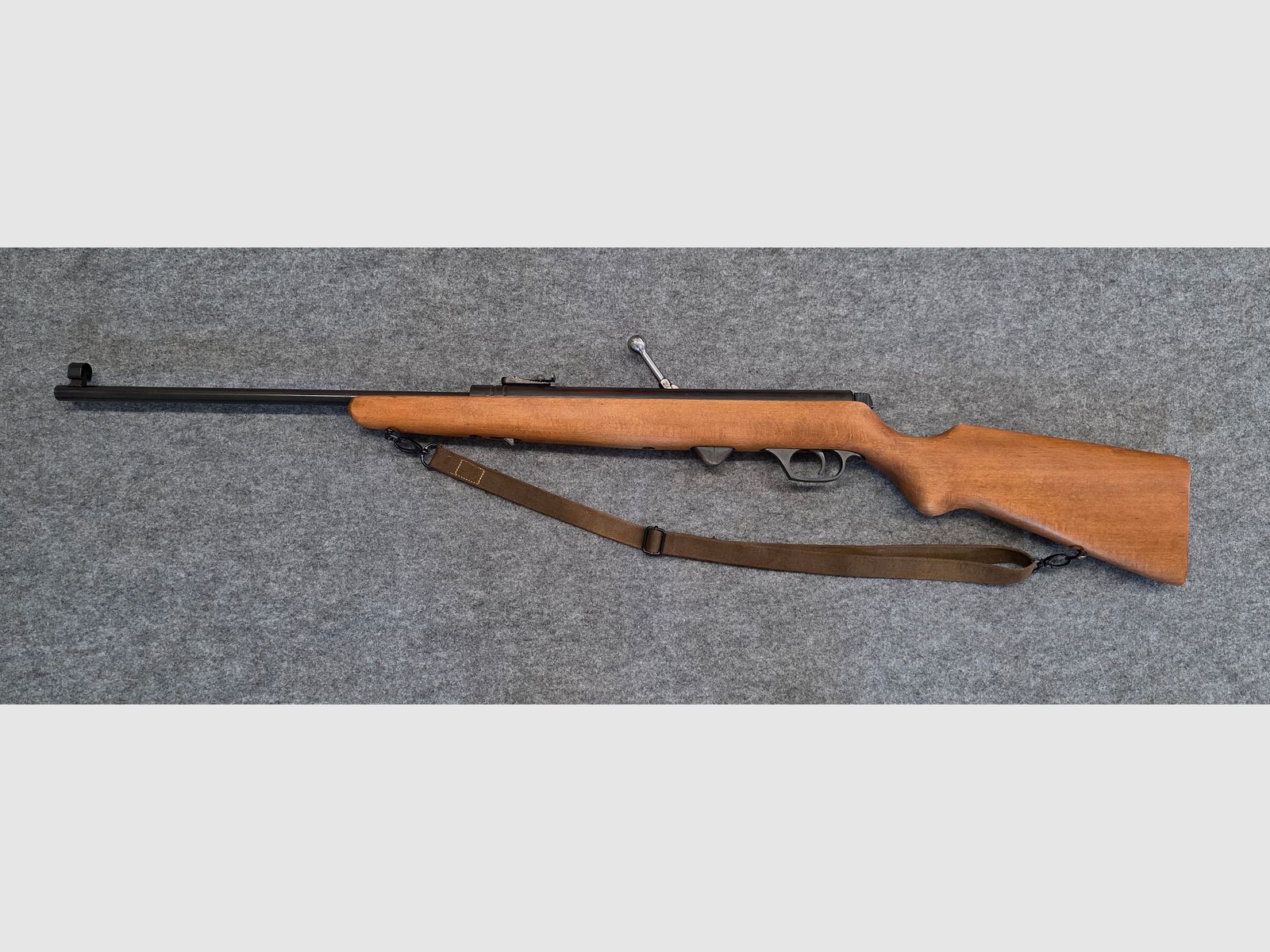 8.) Haenel Mod. 3.102 mit Feinabzug Q1 Qualität Bakelit Sicherung  Durchlader Kirmes Luftgewehr Cal. 4.4mm