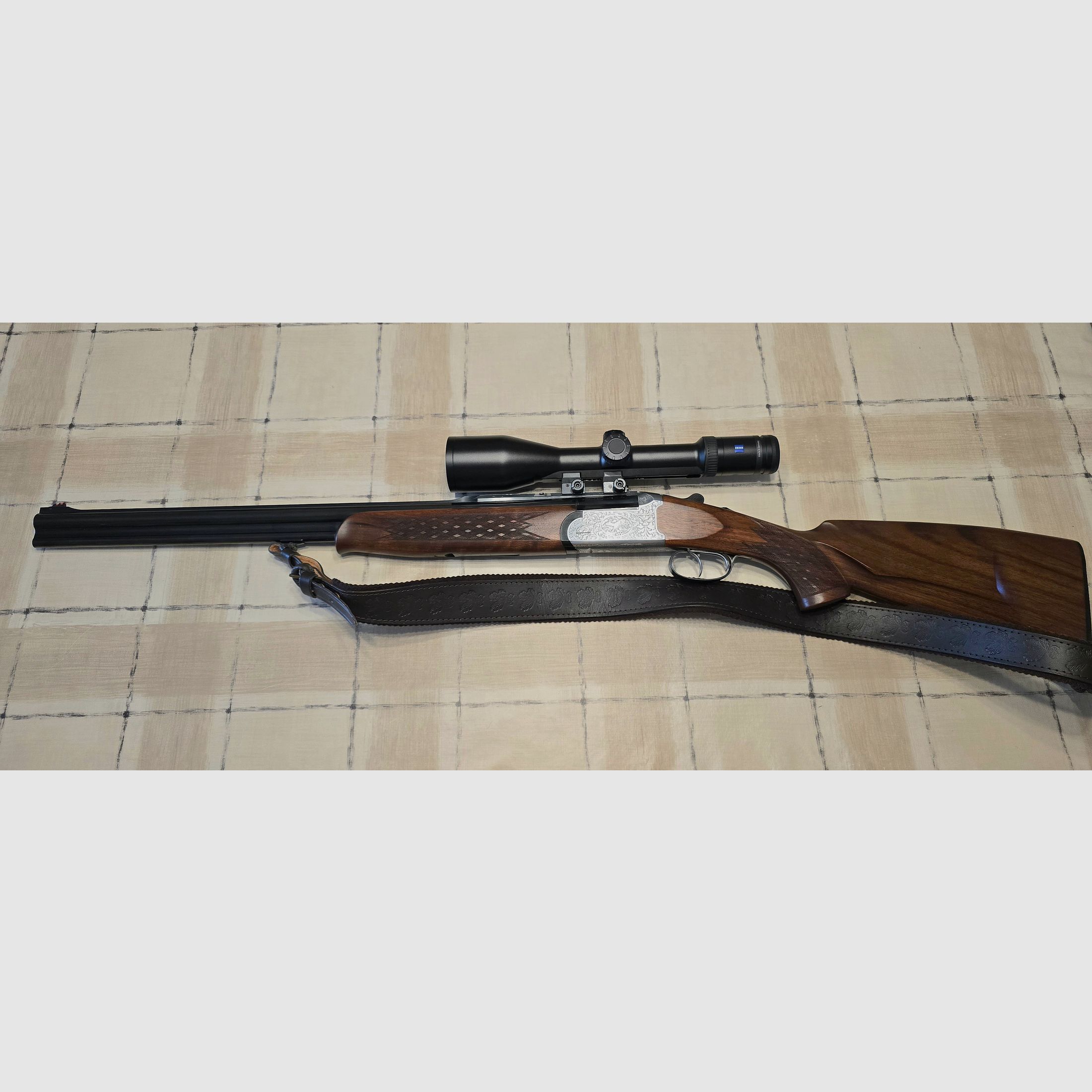 Antonio Zoli BBF Bockbüchsflinte Bavaria Z95 .30-06 12/70 incluant Zeiss Victory HT 3-12x56