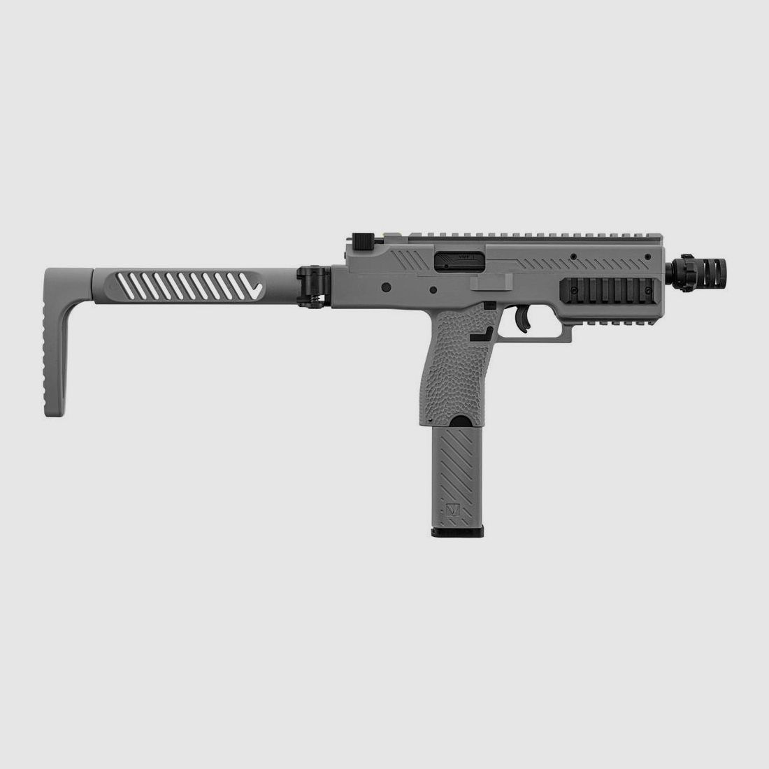 Replik SMG VMP-1 Vorsk - 0,95J Leistung - Farbe Grau - Präzise und Zuverlässige Airsoft, Bild 3 von 11
