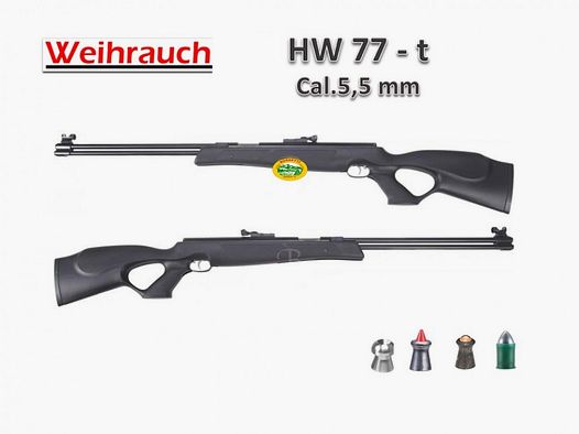 WEIHRAUCH HW 77 - T full power cal. 5.5