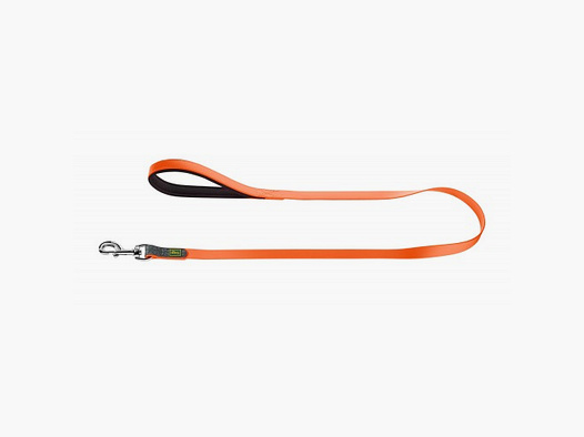 Hunter Führlijn Convenience neonoranje – Breedte / Lengte: Breedte: 15mm / Lengte: 120cm