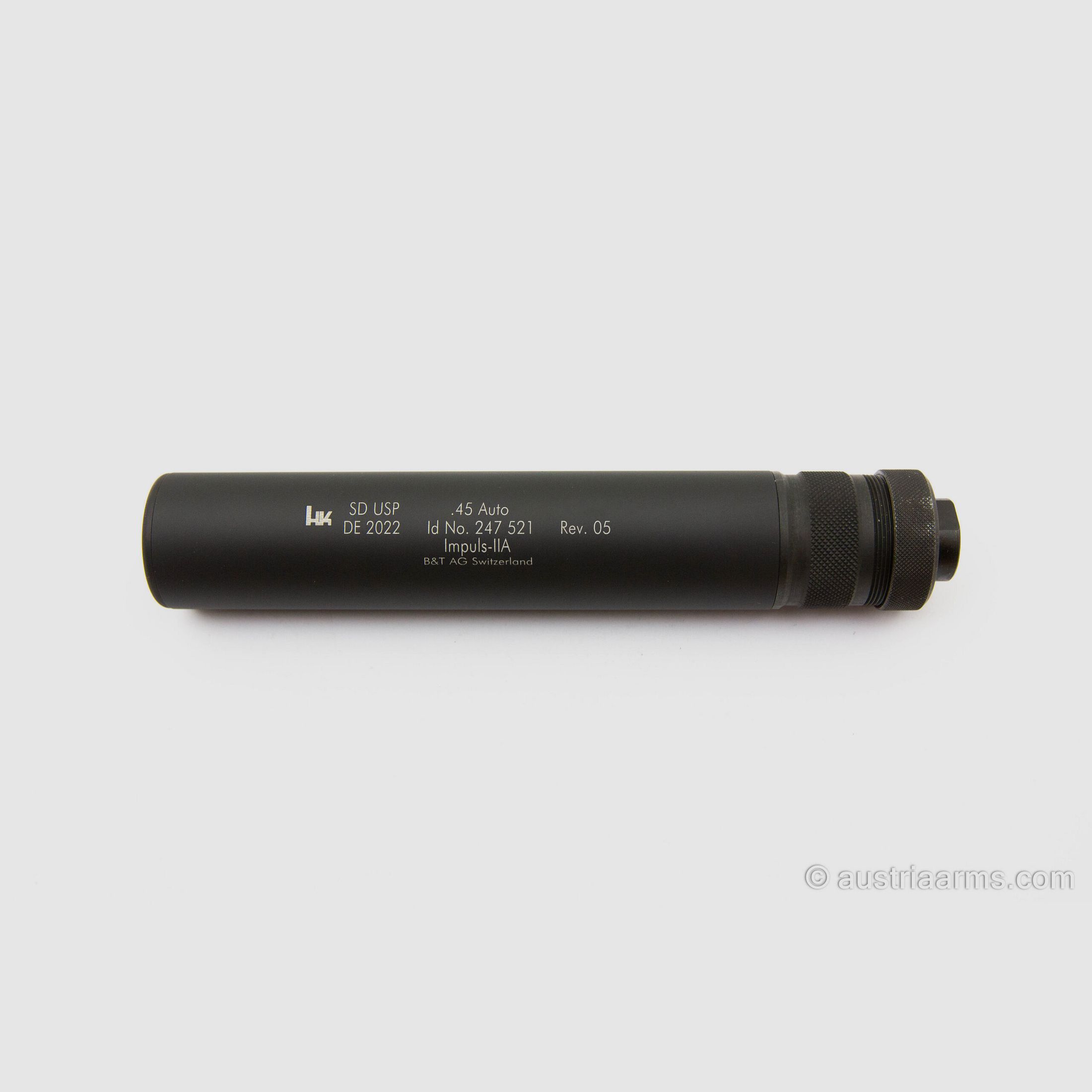 B&T Impuls-IIA, cal. .45 ACP, M16x1 LH – HK USP Tac & MK23, immagine 1 di 3