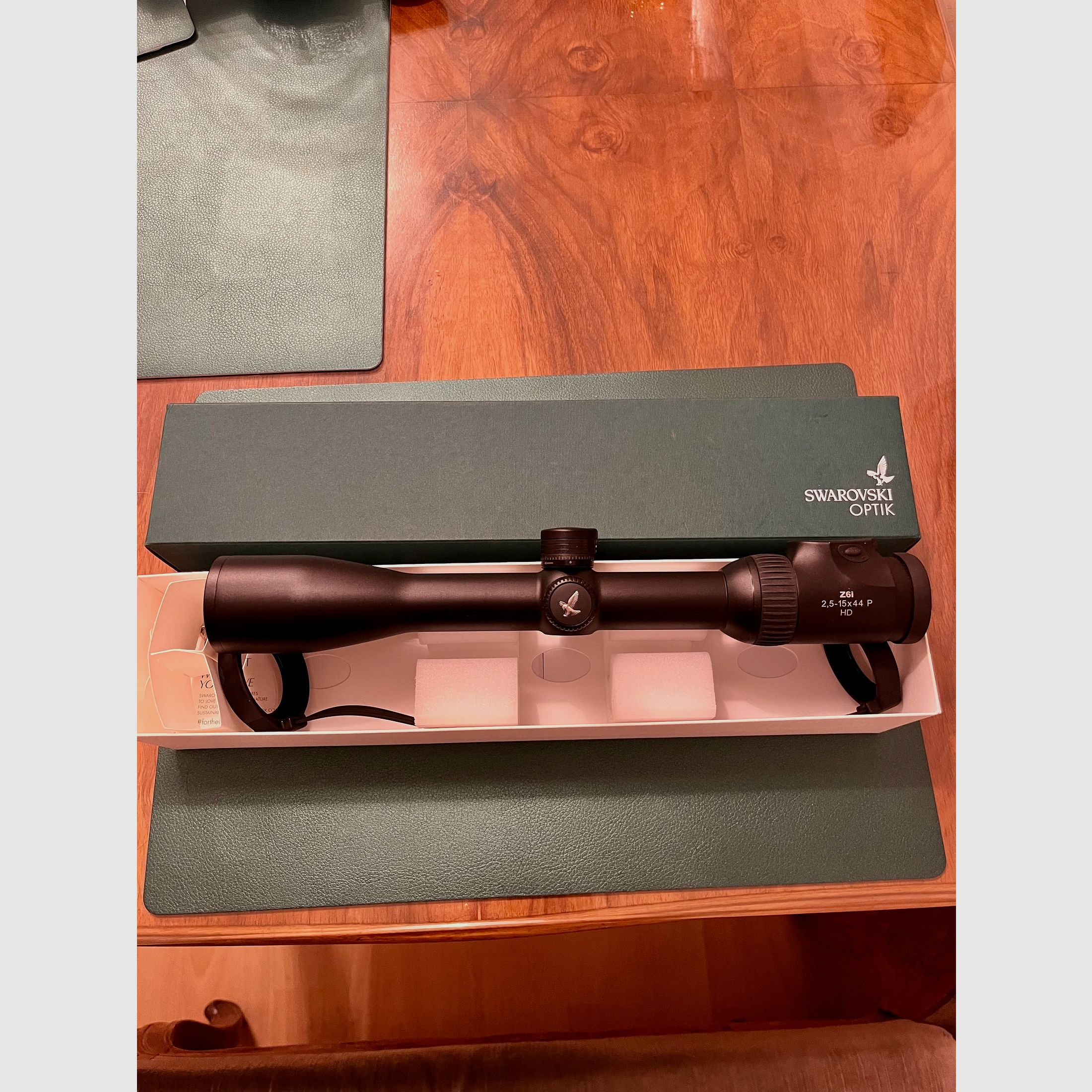 Swarovski Z6i 2.5-15x44 Gen.2 ballistic turret in original packaging (from 2024)