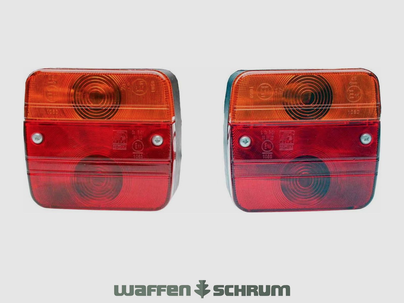 Beleuchtungsset für Heckträger mit Magnet