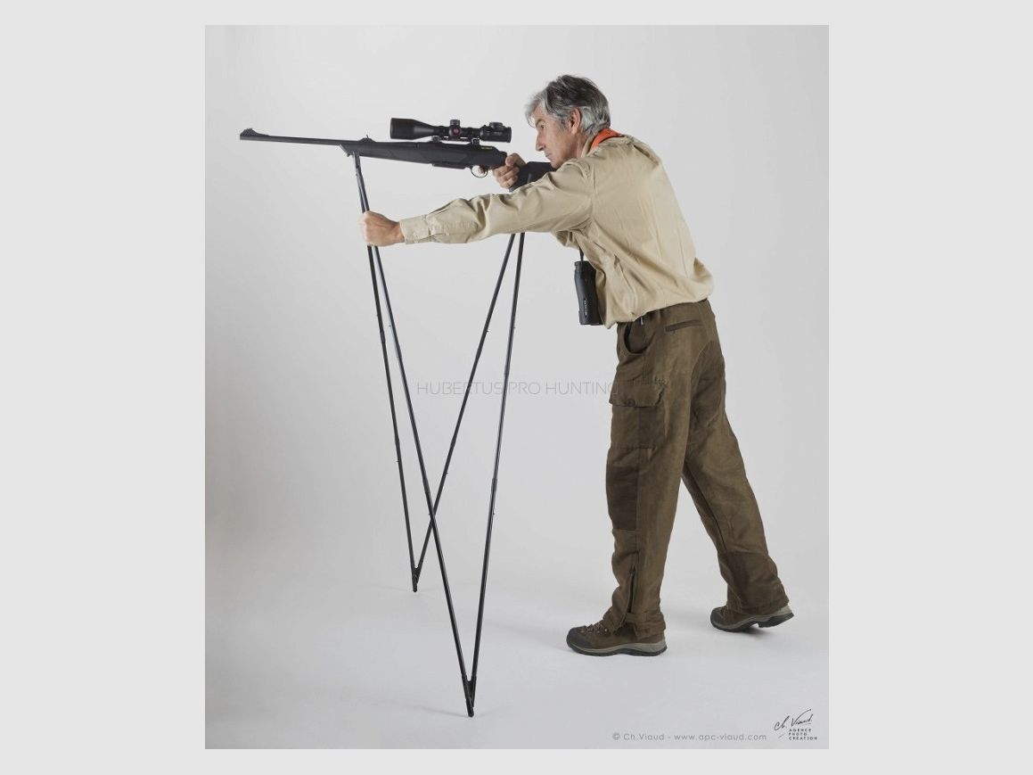 BASTONE DA TIRO SUPPORTO STABLE STICK BUSH VERDE, immagine 4 di 4